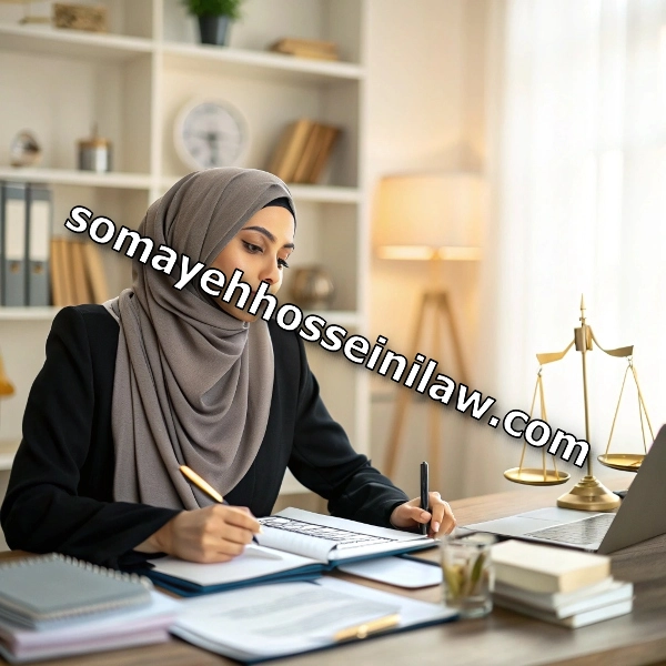 سمیه حسینی خدمات وکیل امور ملکی در تهران رسالت