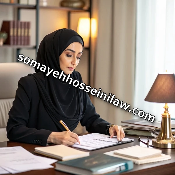 سمیه حسینی خدمات وکیل امور ملکی در تهران وحیدیه